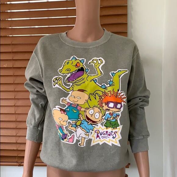 NICKELODEON RUGRAT GRAPHIC SWEATER SIZE XS‎ - Picture 1 of 5